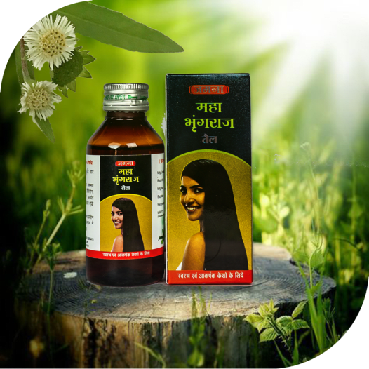 Jamna MAHA BHRINGRAJ TAILA Pack of 2 Bottle of 100 ML