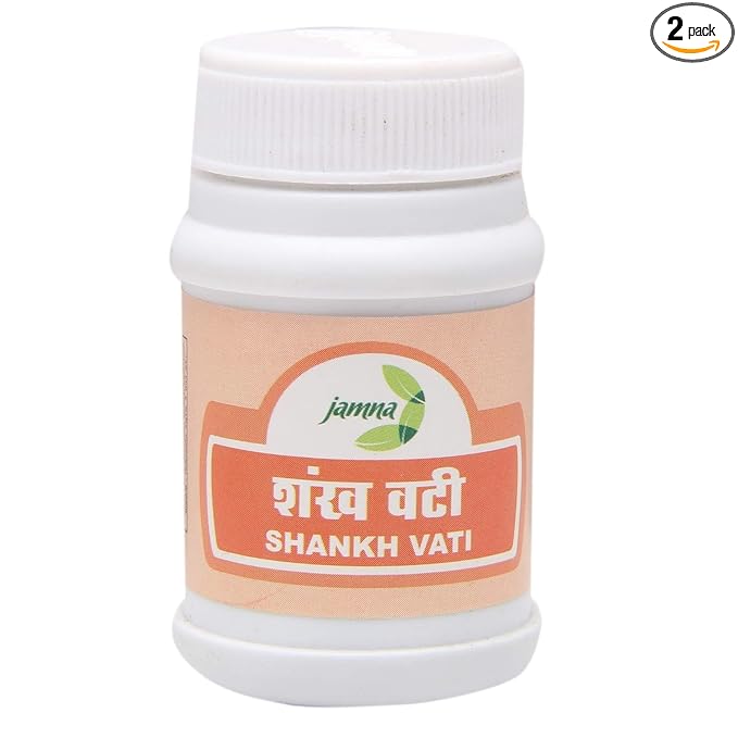 Jamna Shankh Vati Pack of 2 Jar of 80 QTY