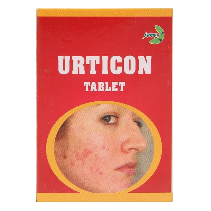 Jamna Urticon Tablet Pack of 2 Jar of 60 QTY