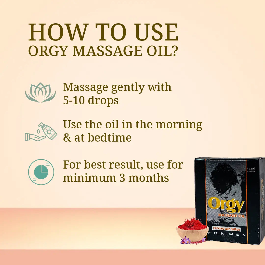 ORGY MASSAGE OIL 14 ML