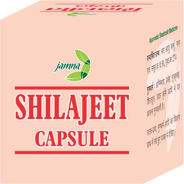 Jamna Shilajeet Capsule Pack of 2 Jar of 30 QTY