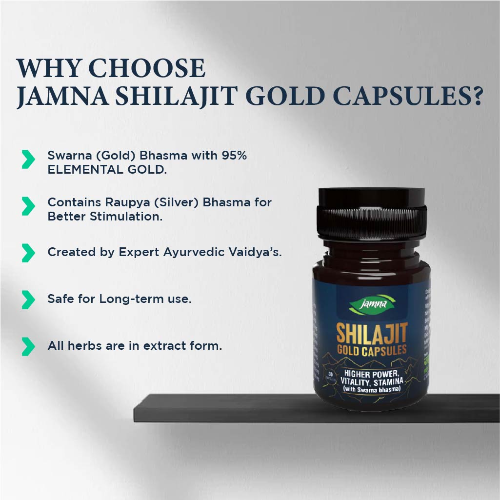 SHILAJIT GOLD CAPSULE - 30 Cap