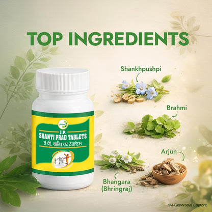 J.P. Shanti Prad Tablets